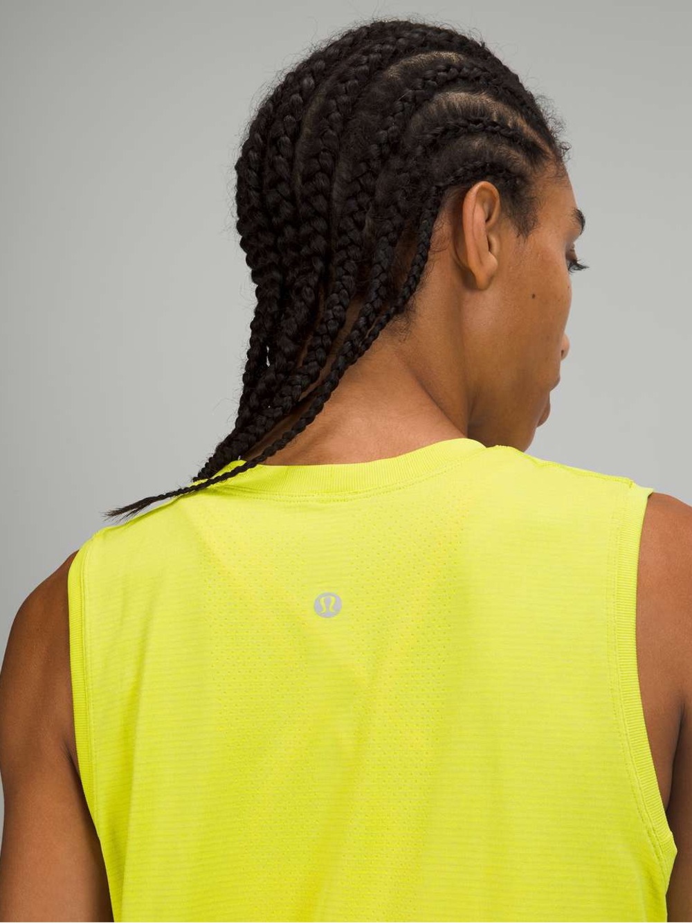 lululemon athletica Women’s Neon Yellow Sleeveless Swiftly Tank